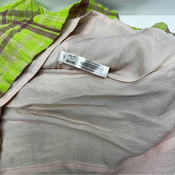 Free people the modern pinafore Plaid Midi Dress size L - Picture 10 of 11